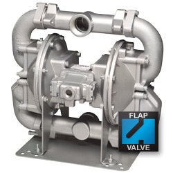 X Series metallic flap valve pumps