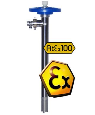 Ống bơm thùng phuy Inox 316Ti