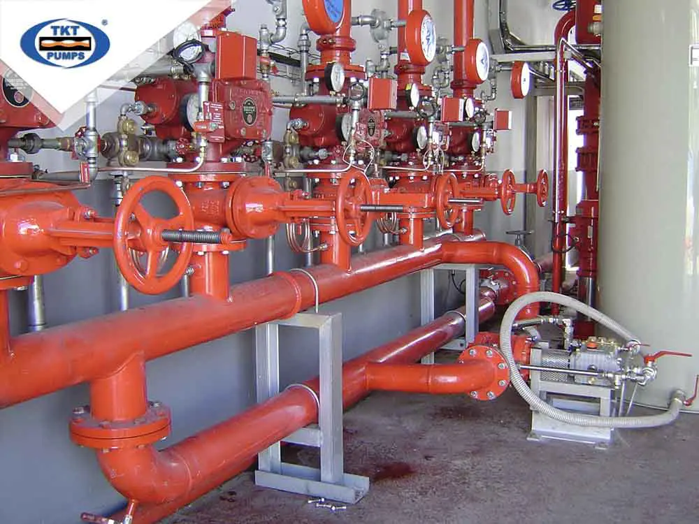 10 ứng dụng quan trọng của bơm công nghiệp có thể bạn chưa biết 4 Hệ thống máy bơm phòng cháy chữa cháy