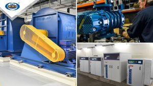 Ứng dụng máy thổi khí