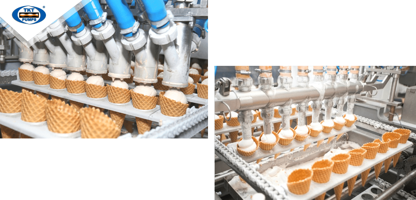 Pumps for confectionery production