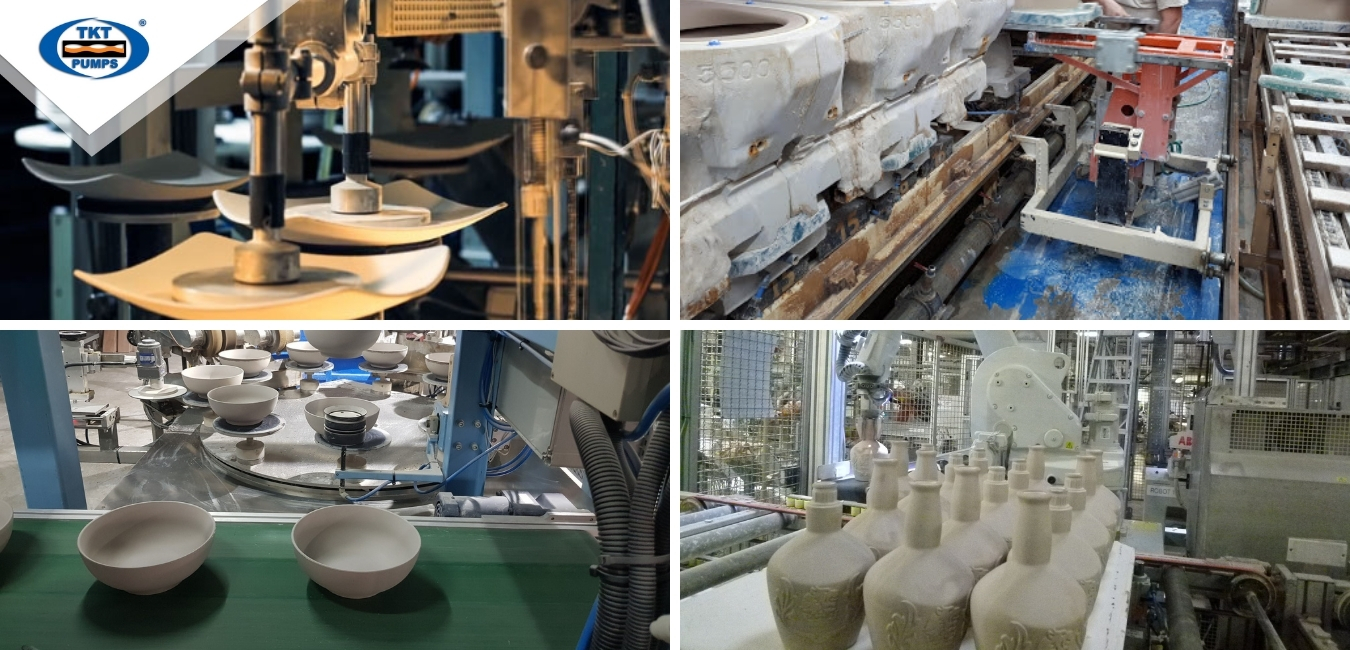 Ceramic production line