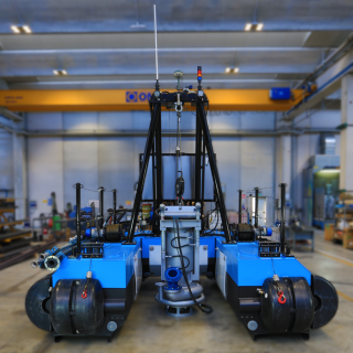 Máy hút bùn dòng DRP - Dragflow 15 ứng dụng máy hút bùn dòng DRP - Dragflow