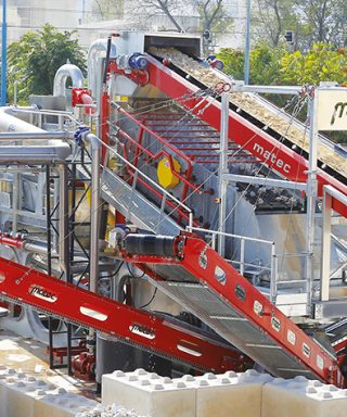 Máy sàng rung phân loại Aggretec - Matec 9 Sàng rung phân loại Aggretec - Matec