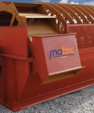 ứng dụng máy tách cát Buctec Matec