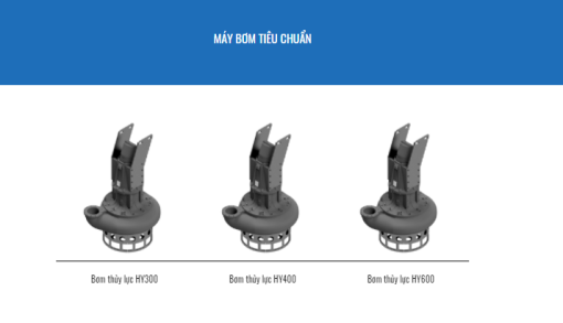 Bơm chìm thuỷ lực Dragflows lớn