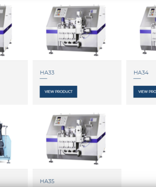 Máy đồng hoá dòng Raffaello - Bertoli