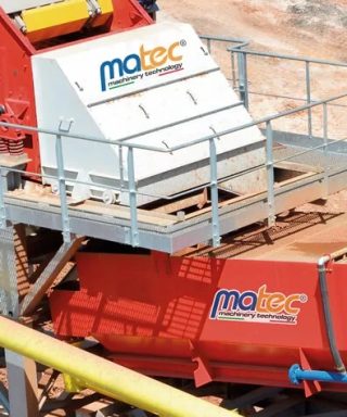 Cấu tạo máy rửa quặng Scrubtec Matec