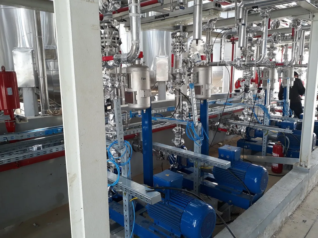 Máy bơm dược phẩm 4 Dây chuyền xử lý dược phẩm