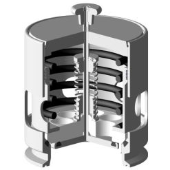 Vacuum pressure relief valve - Definox