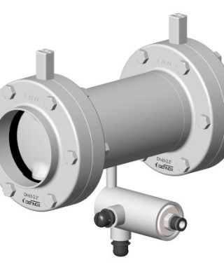 DPAX DE double sealing butterfly valve - Definox