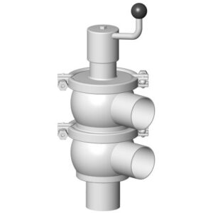 DCX4 single sealing divert valve - Definox