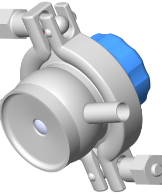 DMX-PE DMAX-PE diaphragm sampling valve - Definox