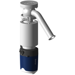 Tank bottom shut-off valve for powder application - Definox