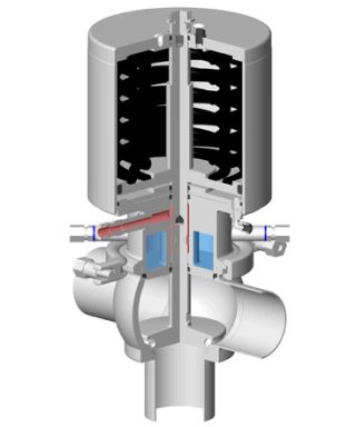 DCX3 aseptic bearing shut-off valve - Definox