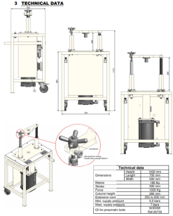 DCX3 mechanically adjustable relief valve