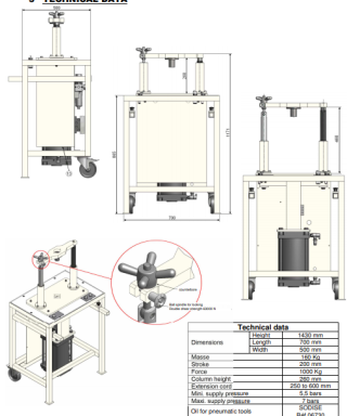 DCX3 mechanically adjustable relief valve
