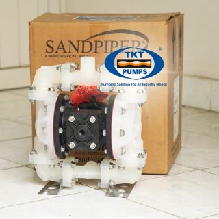 Thiết kế bơm màng Sandpiper phi kim loại