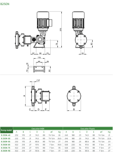 Bơm định lượng Doseuro B250N