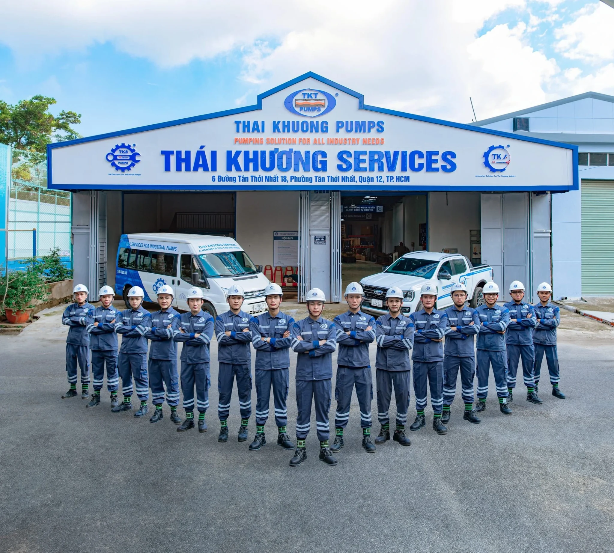 Đội ngũ kỹ sư Thái Khương Pumps