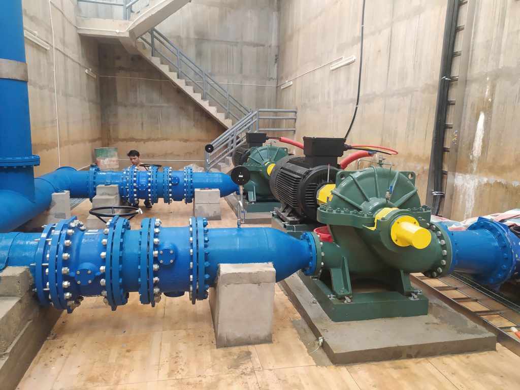 Dự án cấp bơm Split Case cho nhà máy nước ở miền Trung nhà máy nước