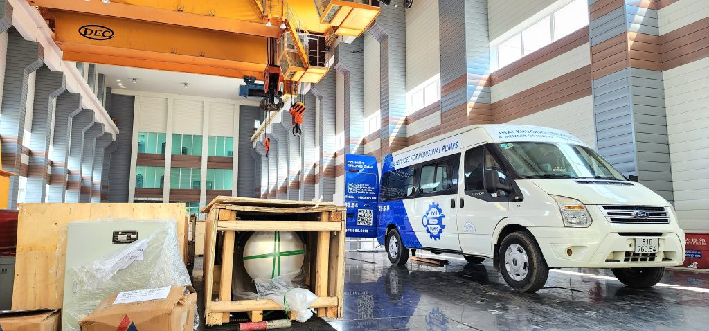 Cung cấp bơm trục đứng Caprari cho nhà máy thuỷ điện thuydienbaha