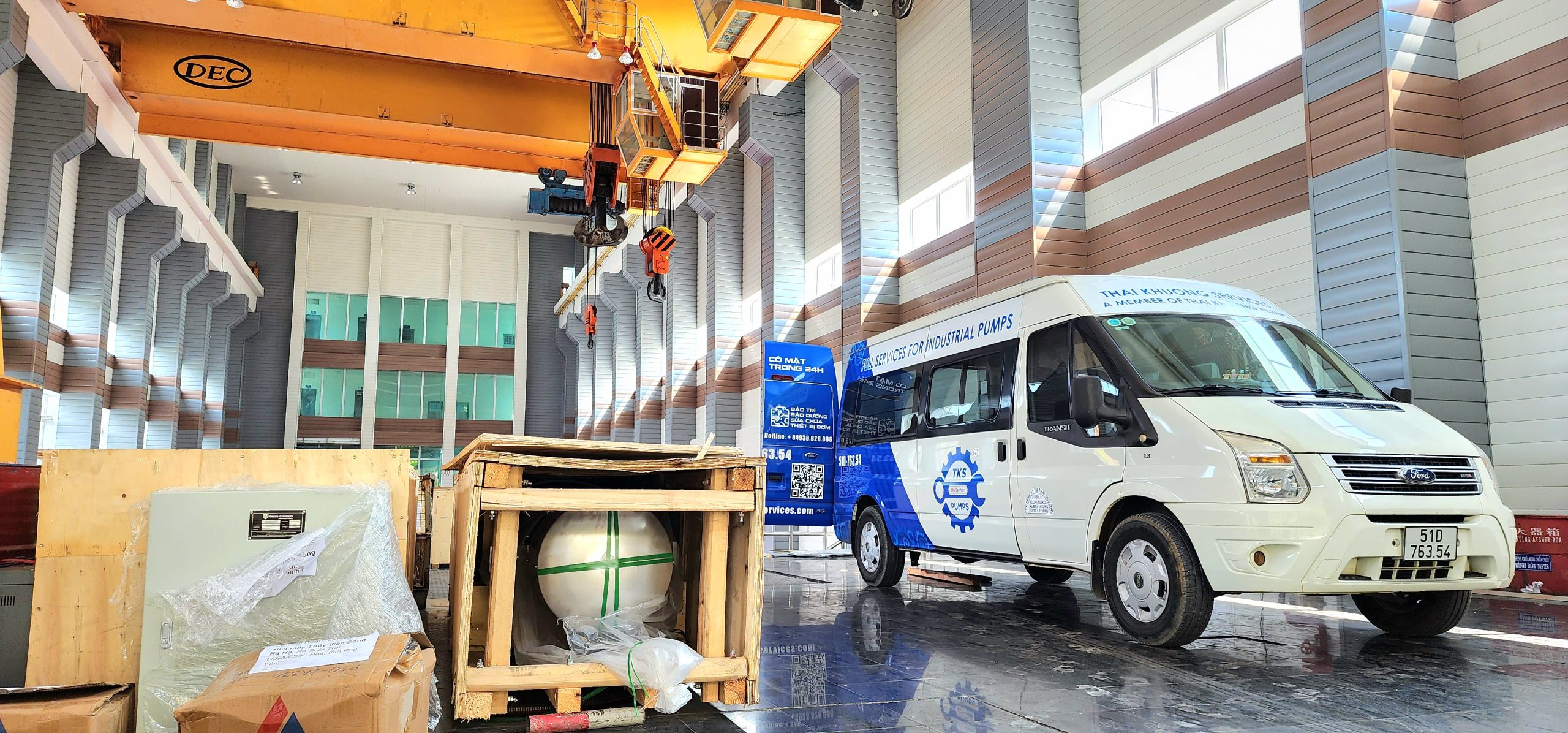 Cung cấp bơm trục đứng Caprari cho nhà máy thuỷ điện thuydienbaha scaled