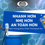Bơm Thùng Phuy: Giải Pháp Tiết Kiệm Thời Gian & Nhân Công Hiệu Quả tktpumpsfti