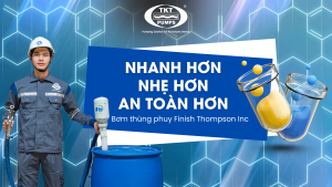 Bơm Thùng Phuy: Giải Pháp Tiết Kiệm Thời Gian & Nhân Công Hiệu Quả tktpumpsfti