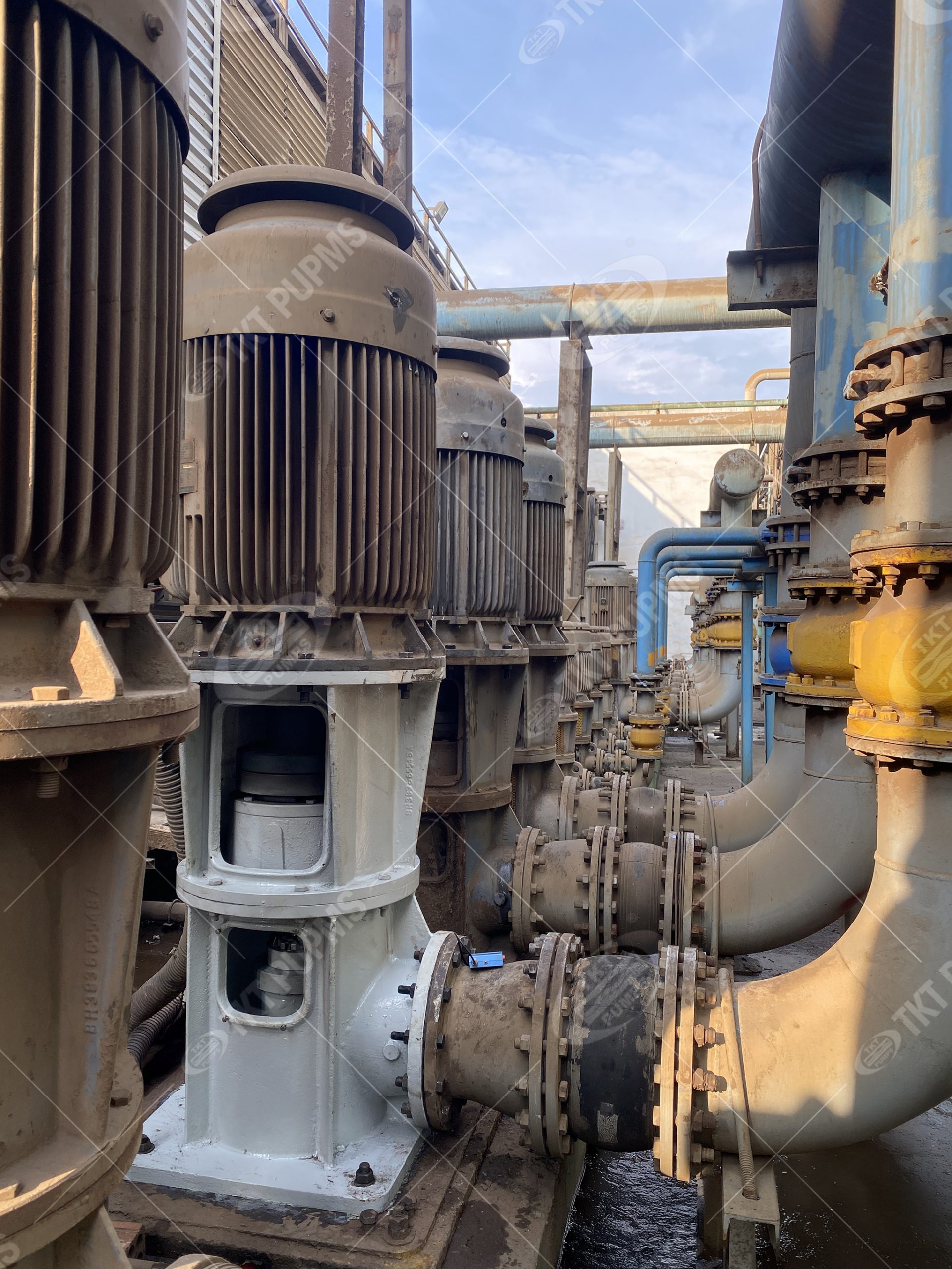 Quy trình Phục hồi Bơm Trục Đứng 500m3/h: Xử lý Trục biến dạng & Housing Hư hỏng 01 scaled