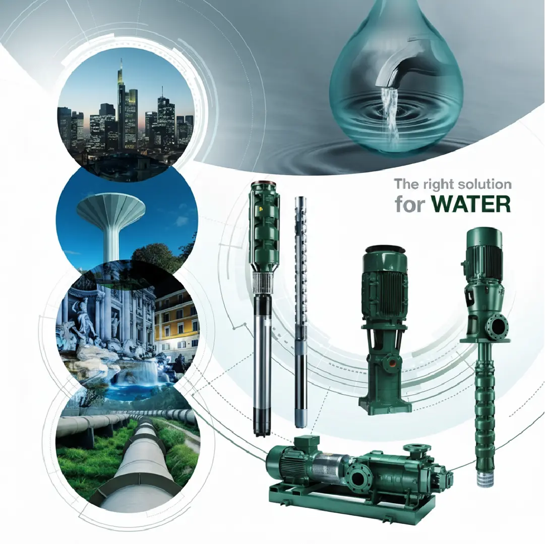 Lĩnh vực hoạt động cấp nước Caprari