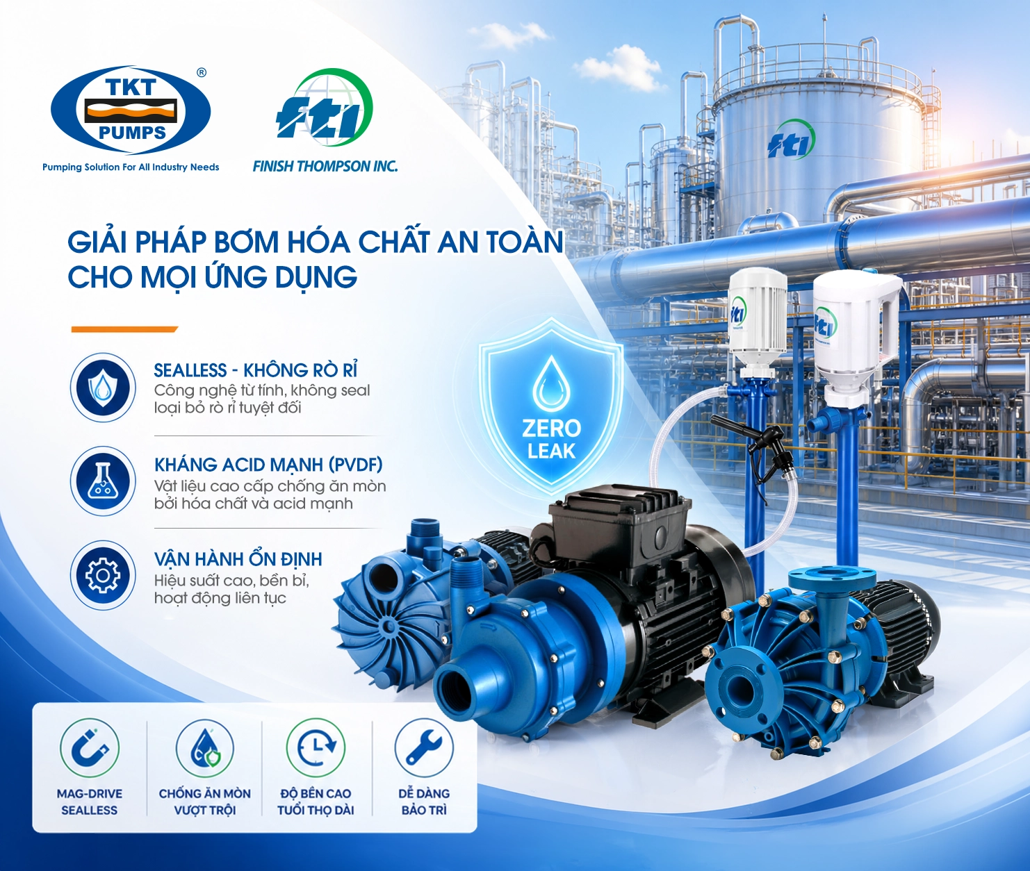 Thái Khương độc quyền thương hiệu FINISH THOMPSON (FTI) tại Việt Nam