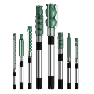 Bơm chìm giếng khoan E-Series (4″–10″) – Caprari