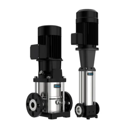 Bơm cấp nước sạch và tăng áp đô thị: chọn đúng cấu hình cho trạm cấp nước 3 Bơm trục đứng đa tầng Caprari CVX tăng áp mạng cấp nước và nhà cao tầng