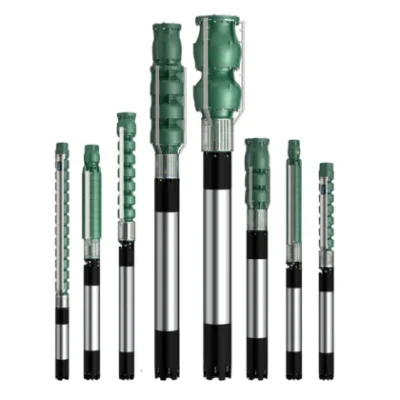 Bơm hỏa tiễn chìm giếng khoan Caprari E-Series đa tầng đường kính 6 đến 22 inch