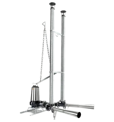 Máy sục khí & bơm khuấy chìm Caprari cho xử lý nước thải 2 Máy sục khí cấp oxy Caprari cho bể xử lý nước thải