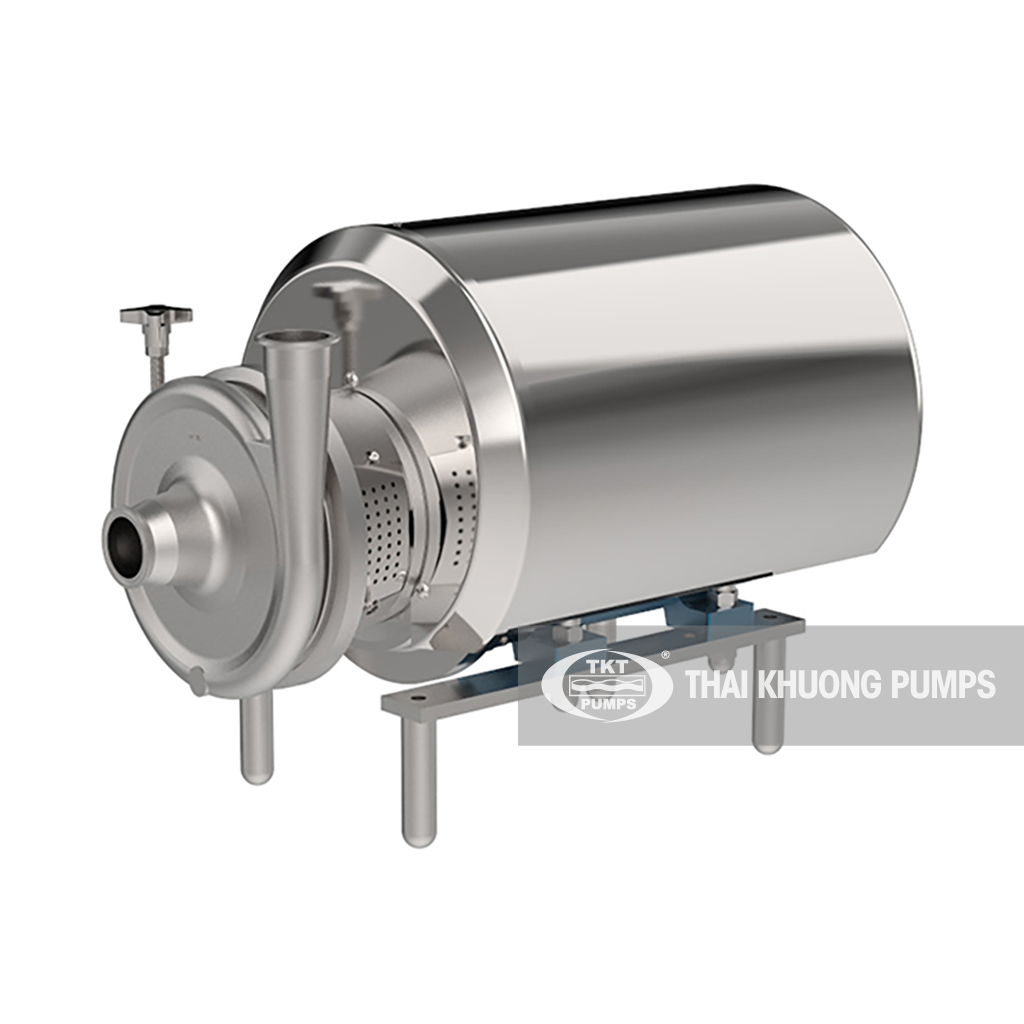 Bơm ly tâm vi sinh chứng nhận EHEDG & 3-A: khác gì bản thường? 2 Bơm ly tâm vi sinh CSA của CSF Inox chứng nhận EHEDG và 3-A thân inox 316L