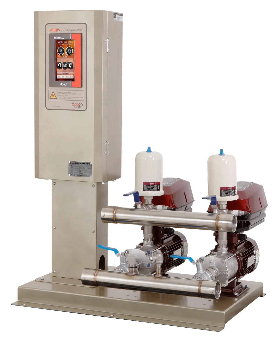 Hệ Thống Bơm Tăng Áp 2 Bơm NSQP-2DHF(T)