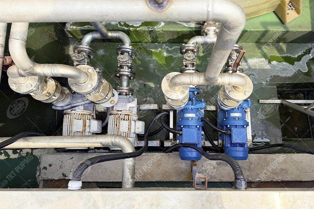 Finish Thompson Pump (FTI) – Bơm hóa chất chống ăn mòn | Đại lý Việt Nam 57 Kỹ sư TKT lắp đặt và cân chỉnh bơm mag drive / bơm thùng phuy Finish Thompson tại công trình