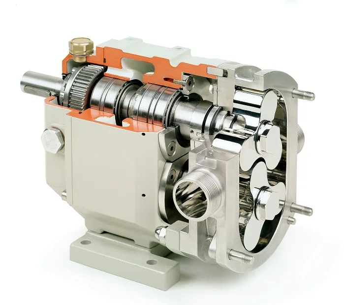 Bơm rotor cánh OMAC cho dịch nhớt & nhạy cắt: kem, sốt, yogurt 2 Bơm rotor cánh OMAC B series AISI 316L cho dịch nhớt và nhạy cắt như kem, sốt, yogurt