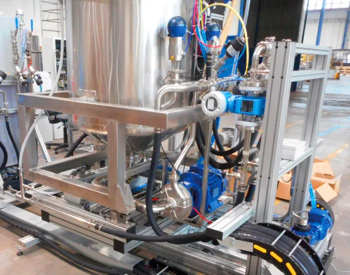Bơm ly tâm cho ngành dệt nhuộm & thuộc da: chọn series và vật liệu 3 Bơm process chống ăn mòn cho dung dịch nhuộm và nước thải thuộc da
