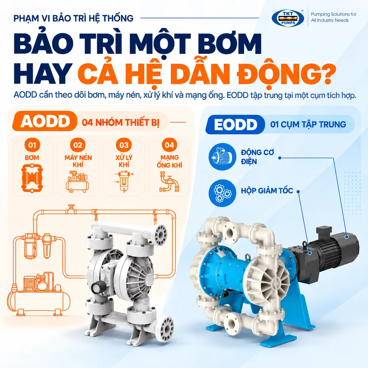 Phạm vi bảo trì AODD vs EODD
