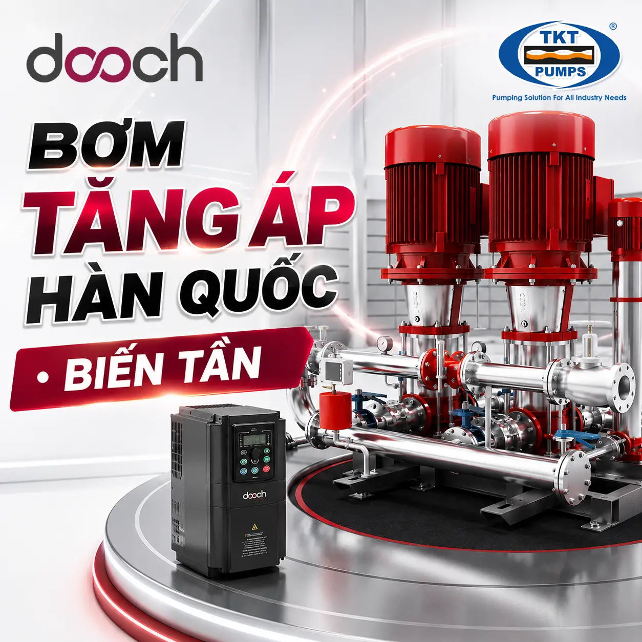 Bơm DOOCH Hàn Quốc - Giải Pháp Bơm Toàn Diện, Phân Phối Chính Thức Bởi Thái Khương Pumps 1 Dooch Pump — phân phối chính hãng tại TKT Pumps