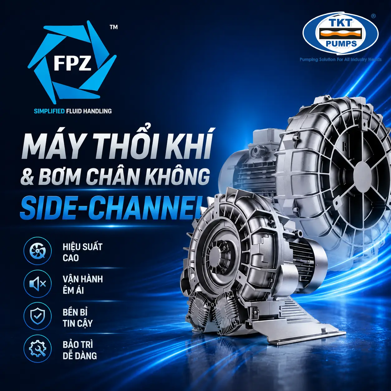 FPZ BLOWER 1 Fpz Blower — phân phối chính hãng tại TKT Pumps