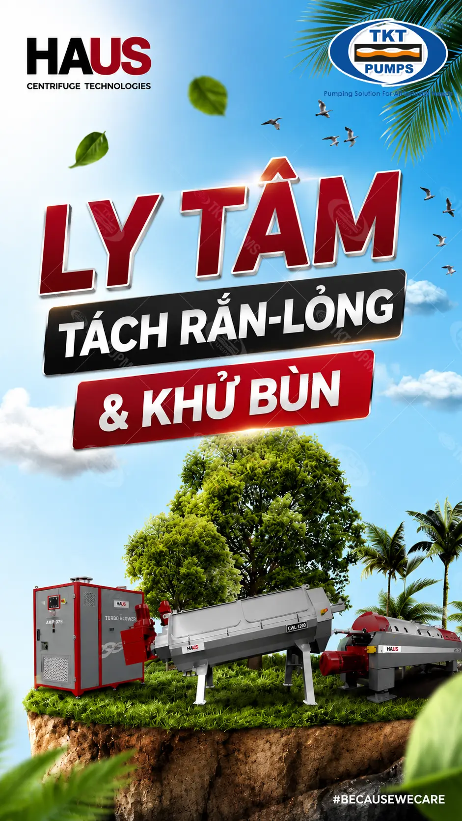 HAUS — máy bơm & thiết bị công nghiệp chính hãng, phân phối tại TKT Pumps