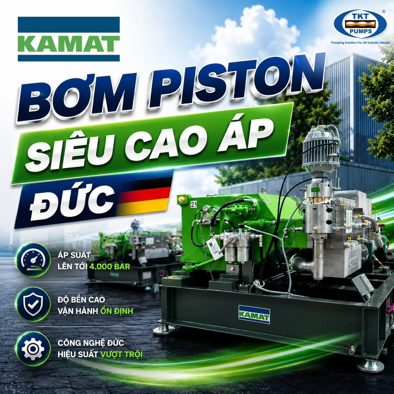 KAMAT 1 Kamat — phân phối chính hãng tại TKT Pumps