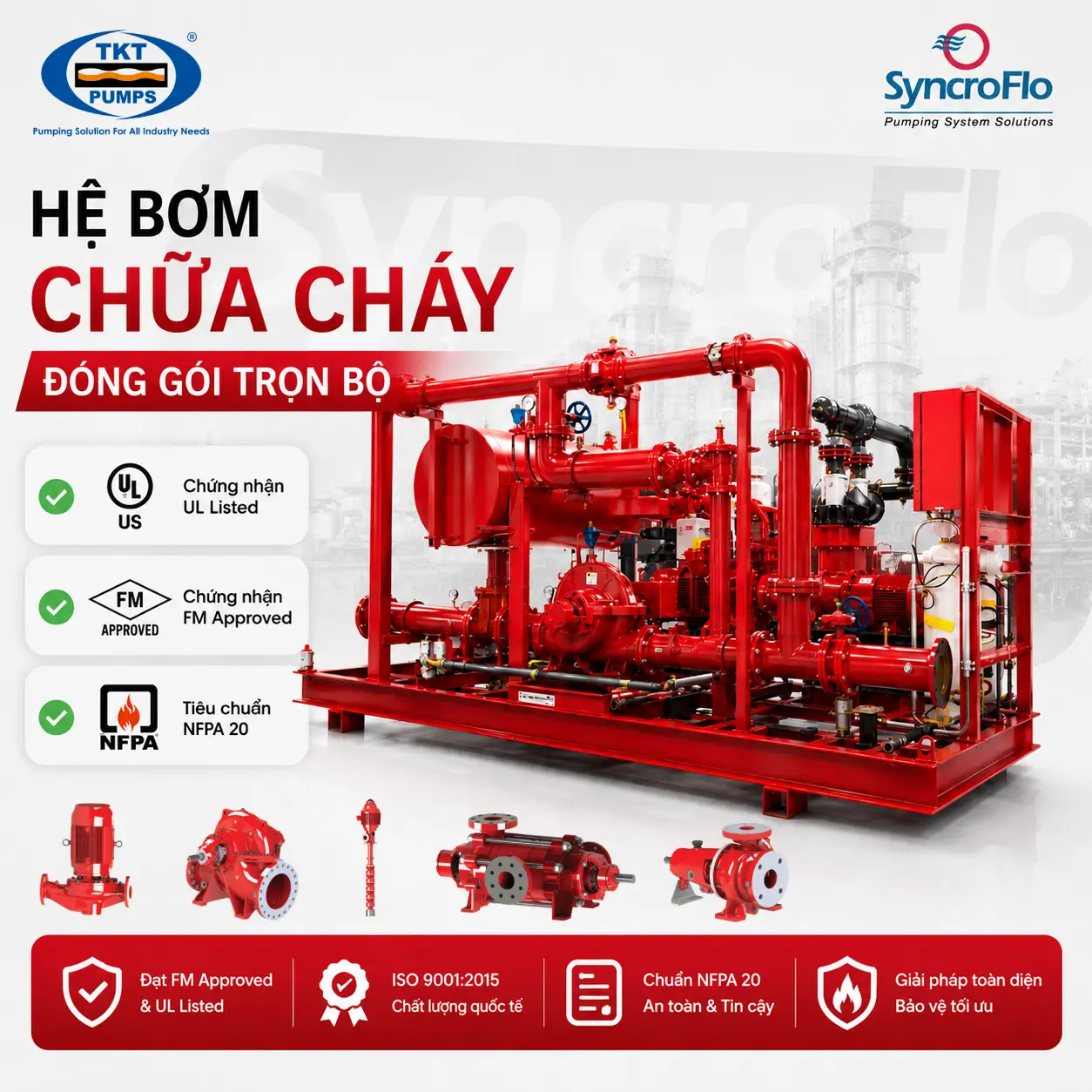 SYNCRO FLO 1 Syncroflo — phân phối chính hãng tại TKT Pumps